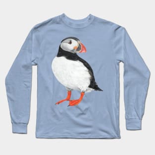 Puffin art Long Sleeve T-Shirt